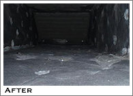 clean Return Air Duct